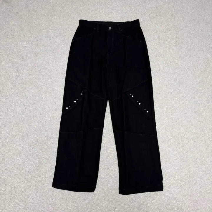 [BUNJANG] INSILENCE Virgin Wool Low-Cut Metal Pants (M) / (M)인사일런스 버진 울 로우컷 메탈 팬츠