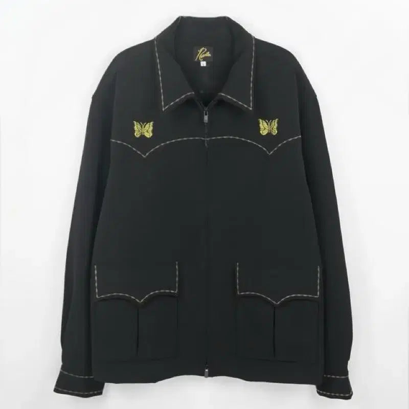[BUNJANG] Needles Black Western Jacket / Needles 니들스 블랙 웨스턴 자켓 (L)