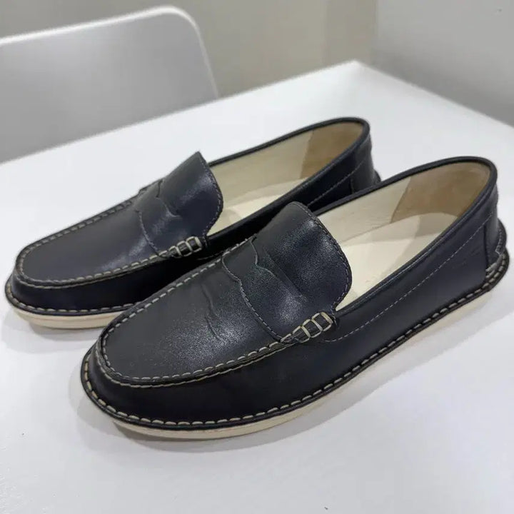 [BUNJANG] CUEREN Havana 01 Boat Shoes Navy 255 / CUEREN 쿠에른