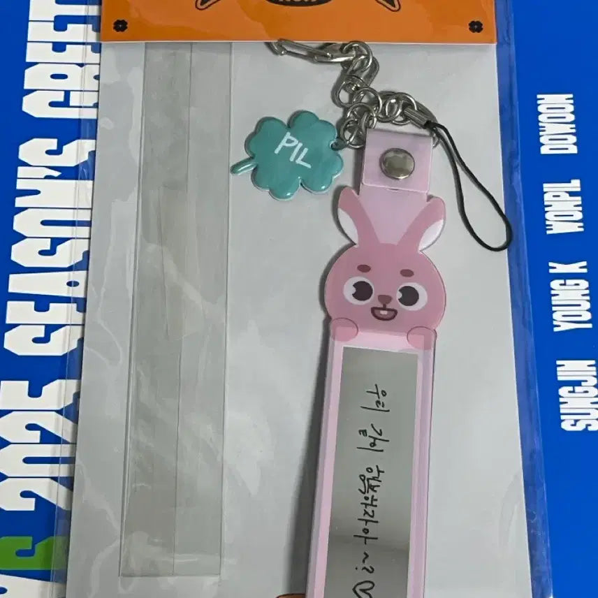 [BUNJANG] DAY6 Denimals Confetti Keyring Holder Wonpil / 데이식스 팝업 데니멀즈 컨페티 키링 홀더 원필