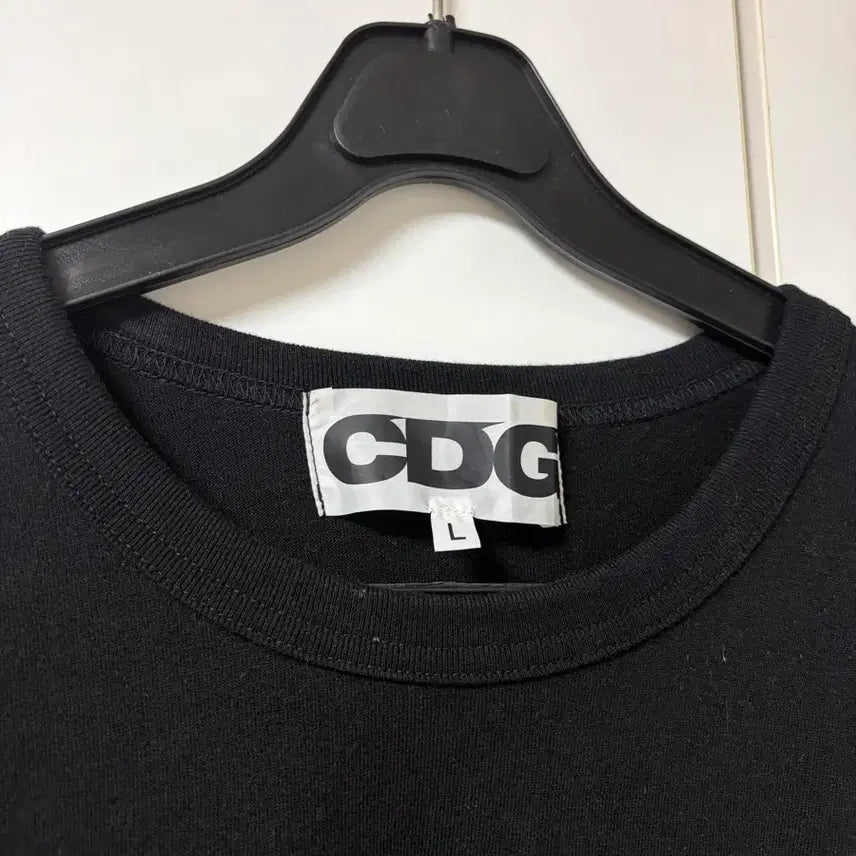 [BUNJANG] Comme des Garçons CDG Black Logo T-Shirt / 꼼데가르송 CDG 블랙 반팔 티셔츠