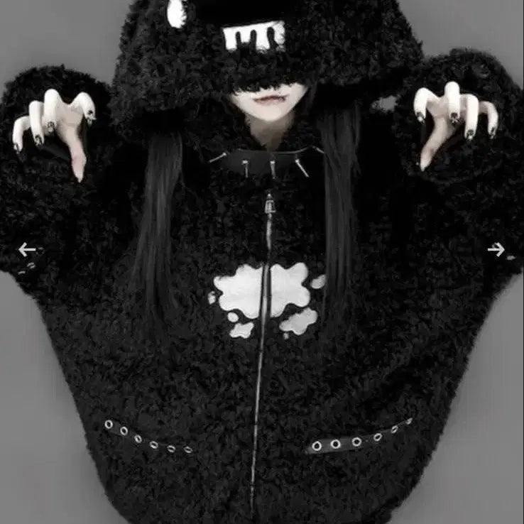 [BUNJANG] Replen Usami Mimi Parka Pink / (교판) reflem레플렘 우사미미 핑크 (정품 ,구버전)
