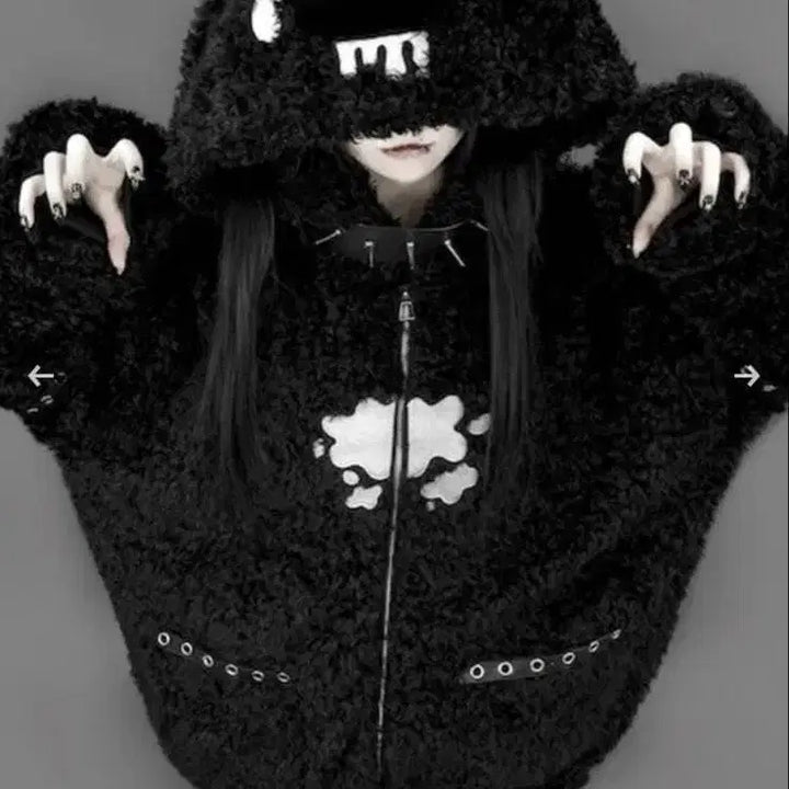 [BUNJANG] Replen Usami Mimi Parka Pink / (교판) reflem레플렘 우사미미 핑크 (정품 ,구버전)