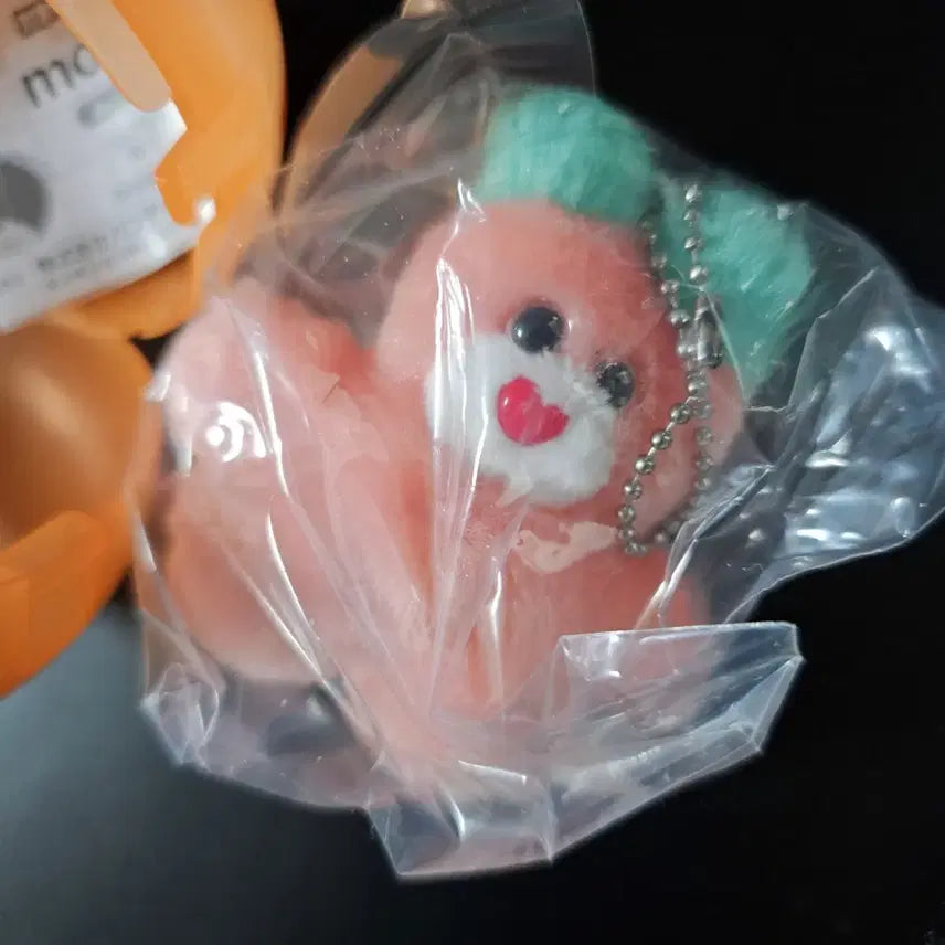 [BUNJANG] Bandai Mojojojo Plush Keychain (Pink Loulou) / 루루 반다이 모조조조 mojojojo 봉제 키링 판매합니다. 미개봉!