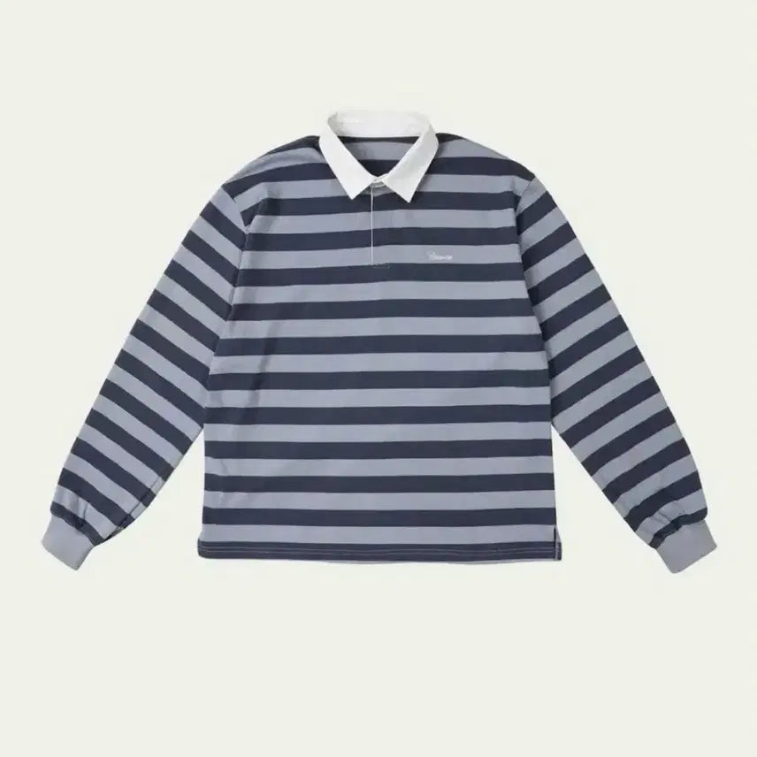 [BUNJANG] Lumen Striped Polo Shirt / 리본빛 루멘 스트라이프 pk셔츠 Lumen striped pk shirt