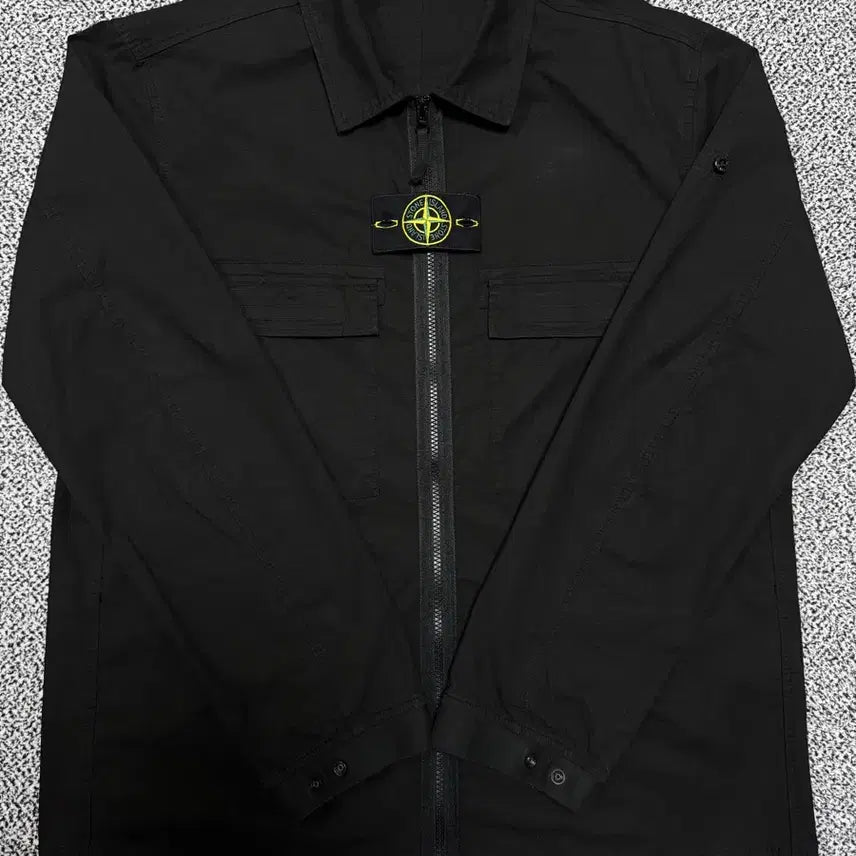 [BUNJANG] Stone Island Overshirt Black XL / 스톤아일랜드 오버셔츠 블랙 XL사이느