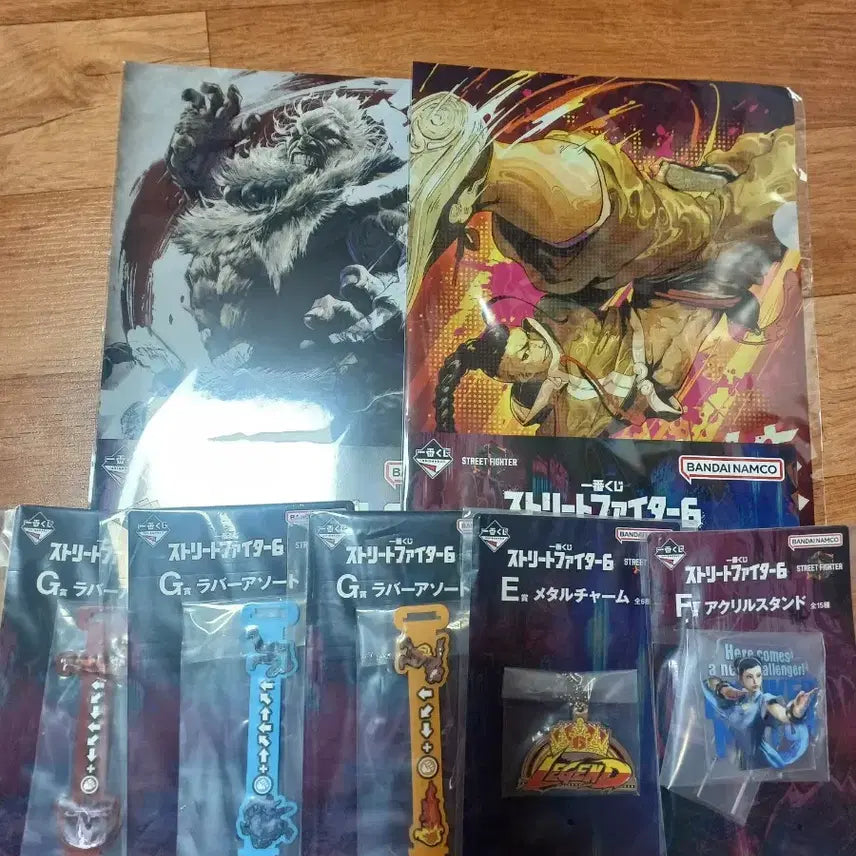 [BUNJANG] Ichiban Kuji Street Fighter Acrylic Stand Set (7 Types) / 제일복권 스트리트파이터 굿즈 화일 고무콜렉션 아크릴스탠드7종