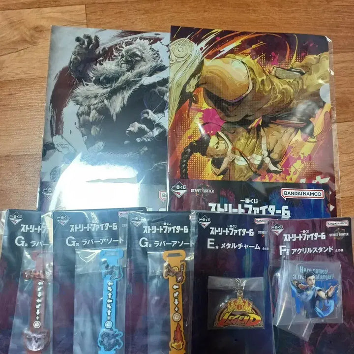 [BUNJANG] Ichiban Kuji Street Fighter Acrylic Stand Set (7 Types) / 제일복권 스트리트파이터 굿즈 화일 고무콜렉션 아크릴스탠드7종