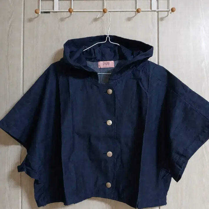 [BUNJANG] Loose Fit Hooded Jacket - Blue / 새상품 / 체형커버되는 루즈핏 후드 자켓.청색