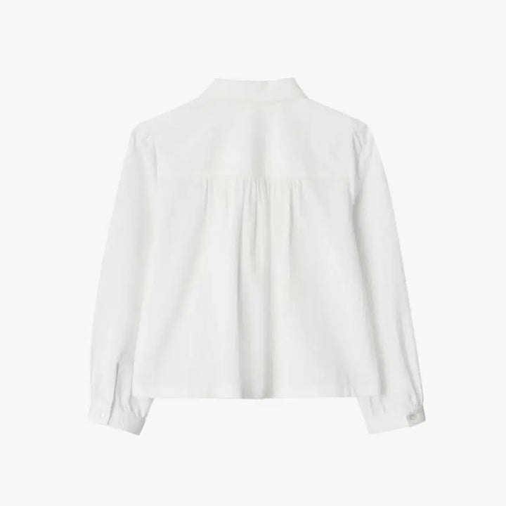 [BUNJANG] GBH Round Collar Crop Shirt / gbh 라운드카라 크롭 셔츠