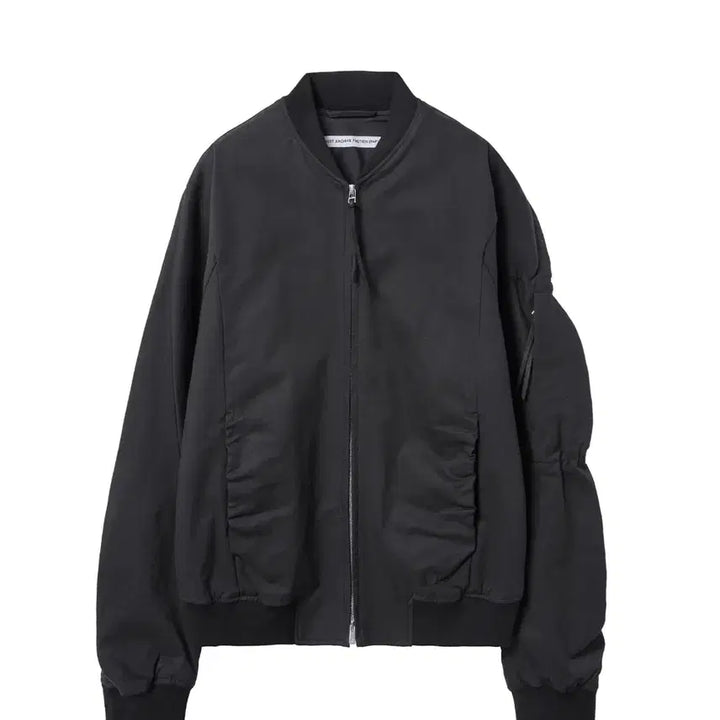 [BUNJANG] Post Archive Faction 8.0+ Shirring Bomber Black XL / 포스트 아카이브 팩션 8.0+ 셔링 봄버