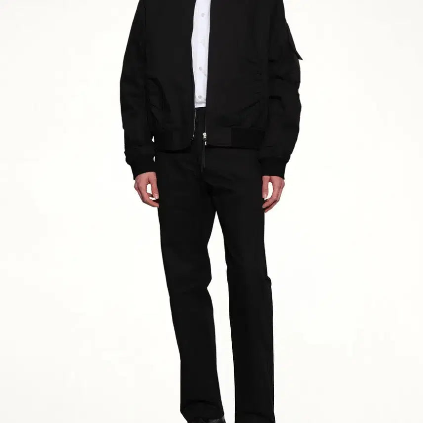 [BUNJANG] Post Archive Faction 8.0+ Shirring Bomber Black XL / 포스트 아카이브 팩션 8.0+ 셔링 봄버