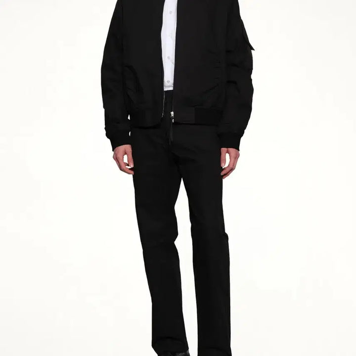 [BUNJANG] Post Archive Faction 8.0+ Shirring Bomber Black XL / 포스트 아카이브 팩션 8.0+ 셔링 봄버