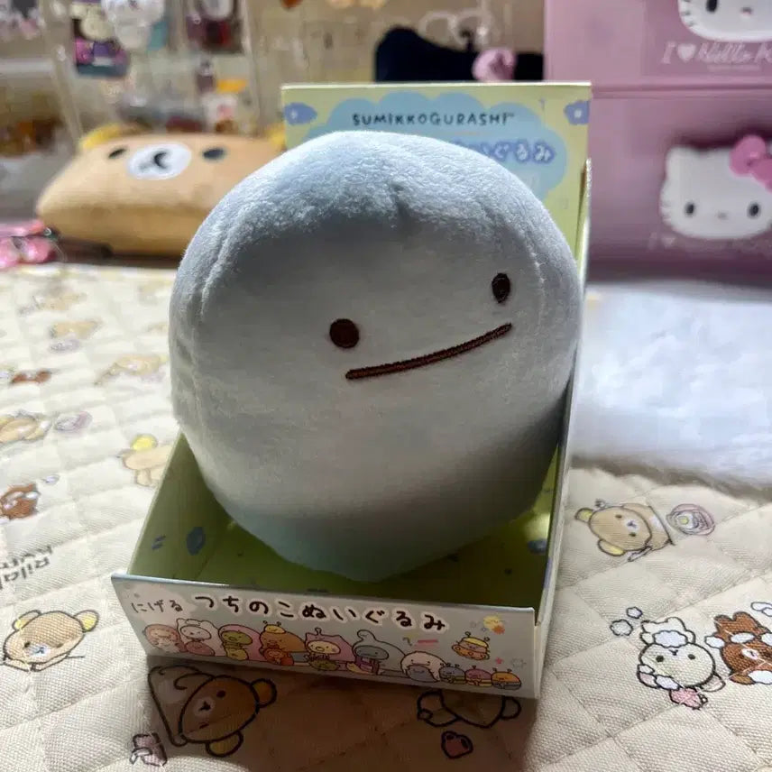 [BUNJANG] San-X Sumikko Gurashi Tokage Pull-Back Car Toy / 산엑스 스밋코구라시 토카게 풀백카 장난감 인형 자동차