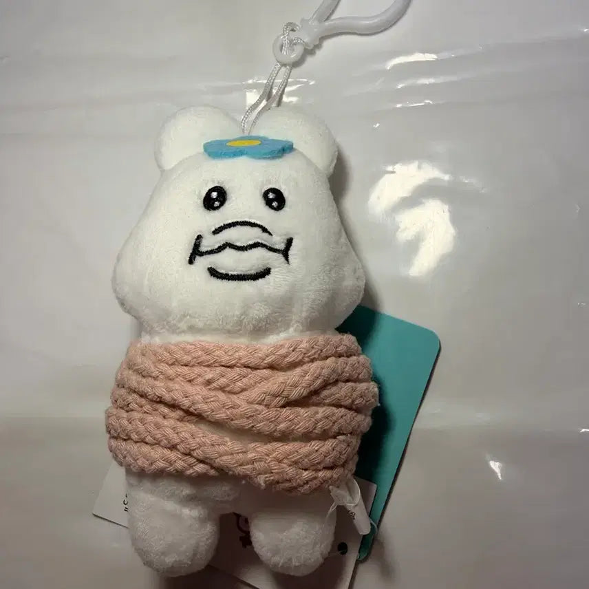 [BUNJANG] Character Plush Keychain with Scarf / 캐릭터 인형 키링