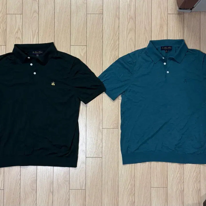 [BUNJANG] Brooks Brothers Cotton Silk Polo Knit Short Sleeve XL / 브룩스브라더스 코튼실크 폴로 니트 반팔 XL 새상품