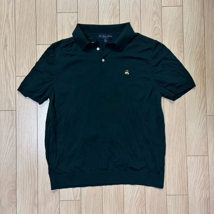 [BUNJANG] Brooks Brothers Cotton Silk Polo Knit Short Sleeve XL / 브룩스브라더스 코튼실크 폴로 니트 반팔 XL 새상품