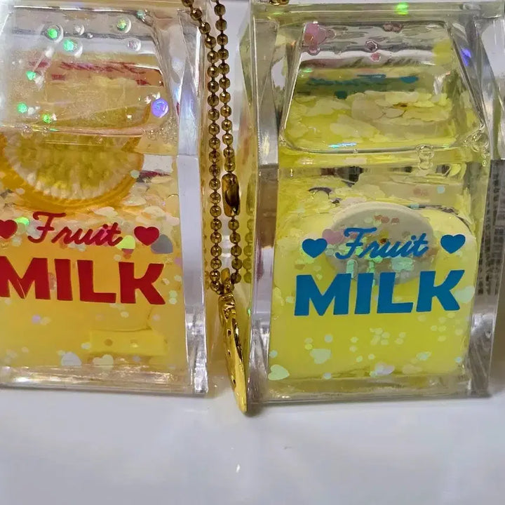 [BUNJANG] Milk Oil Gacha Keyring Bundle Set / 우유 오일  우유 오일 가챠 키링 일괄