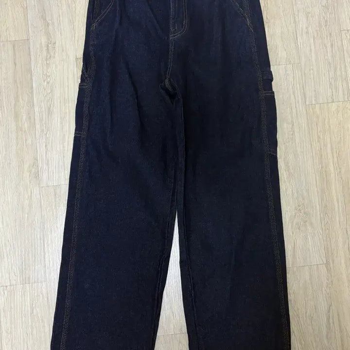[BUNJANG] Musinsa Standard Denim Wide Carpenter Pants [Deep Indigo] / 무신사 스탠다드 데님 와이드 카펜터 팬츠 [딥 인디고] 29