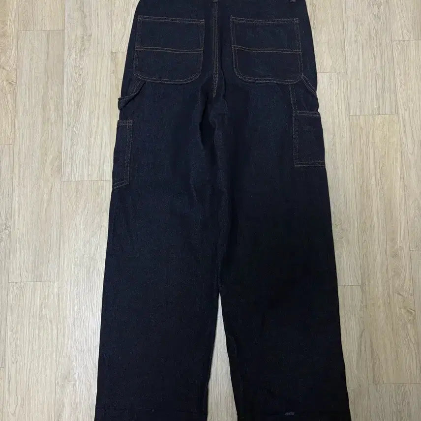 [BUNJANG] Musinsa Standard Denim Wide Carpenter Pants [Deep Indigo] / 무신사 스탠다드 데님 와이드 카펜터 팬츠 [딥 인디고] 29