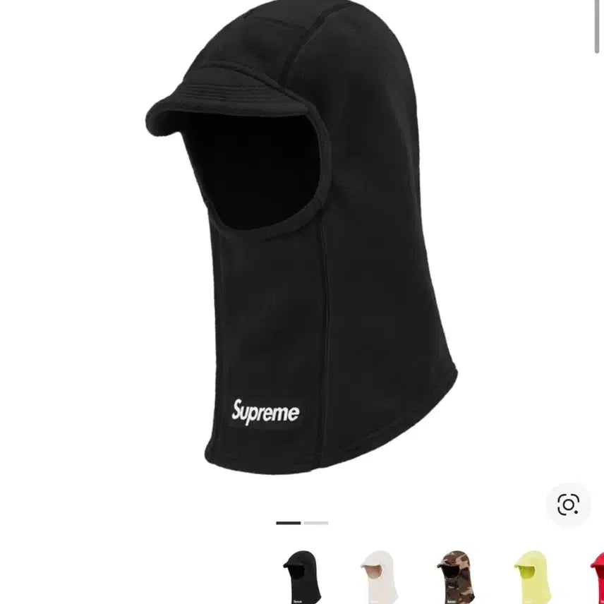 [BUNJANG] Supreme 22FW Polartec Brim Balaclava Black / 22fw 슈프림 폴라텍 브림 바라클라바 블랙