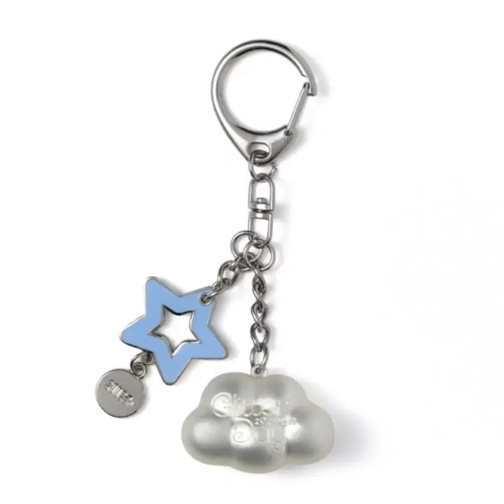 [BUNJANG] ILLIT Glitterday Cloud Keyring Unsealed MD / 아일릿 글리터데이 구름 키링 개봉 md