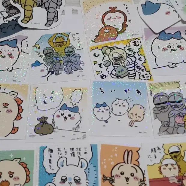 [BUNJANG] Cheekawaii Card Snap Mite, Sticker, Shikishi Bundle Set / 치이카와 카드 스냅마이드,스티커,색지 일괄