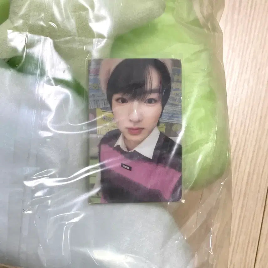 [BUNJANG] NCT WISH Sakuya Dae-wang Wichyu Cushion Photocard / (미개봉) 엔시티위시 사쿠야 대왕 위츄 쿠션 포카포함