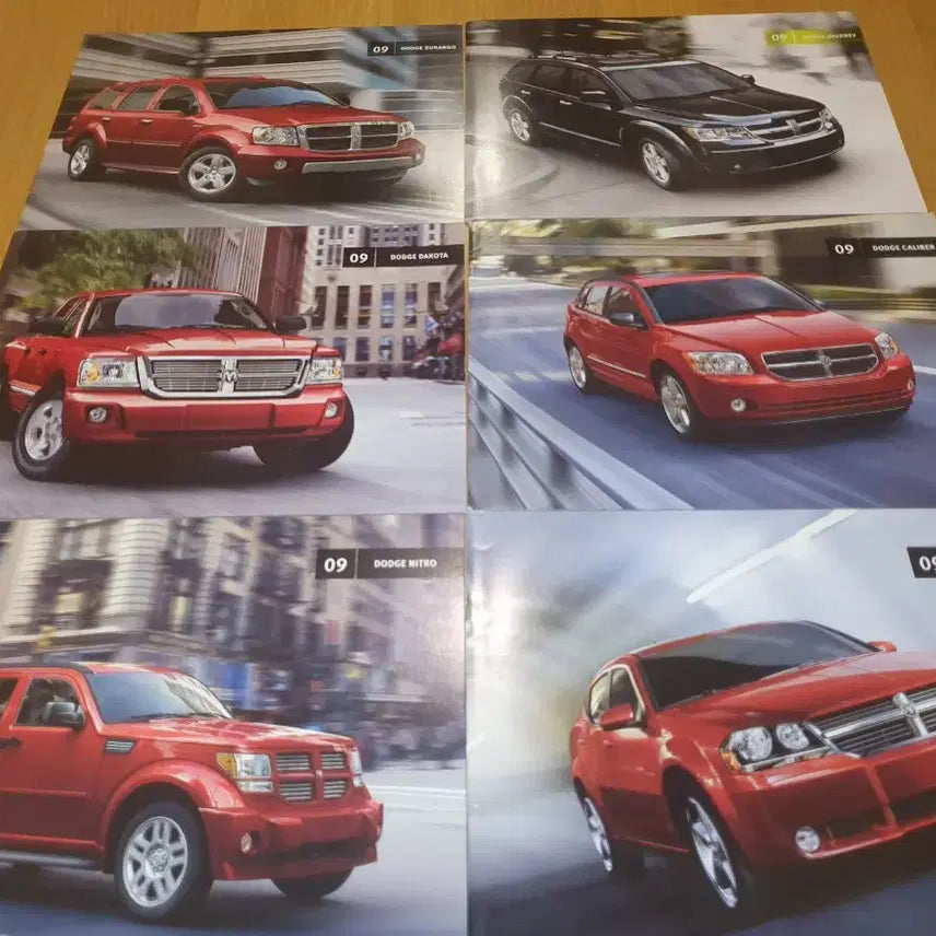 [BUNJANG] Dodge, Ram, Jeep, Chrysler Car Catalogs / 자동차 카탈로그 (닷지.램.지프.크라이슬러)