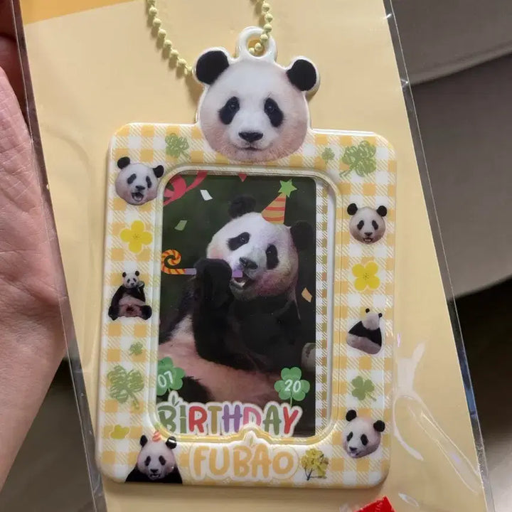 [BUNJANG] Fu Bao Card Case Keychain / 푸바오 카드케이스키링 판매합니다