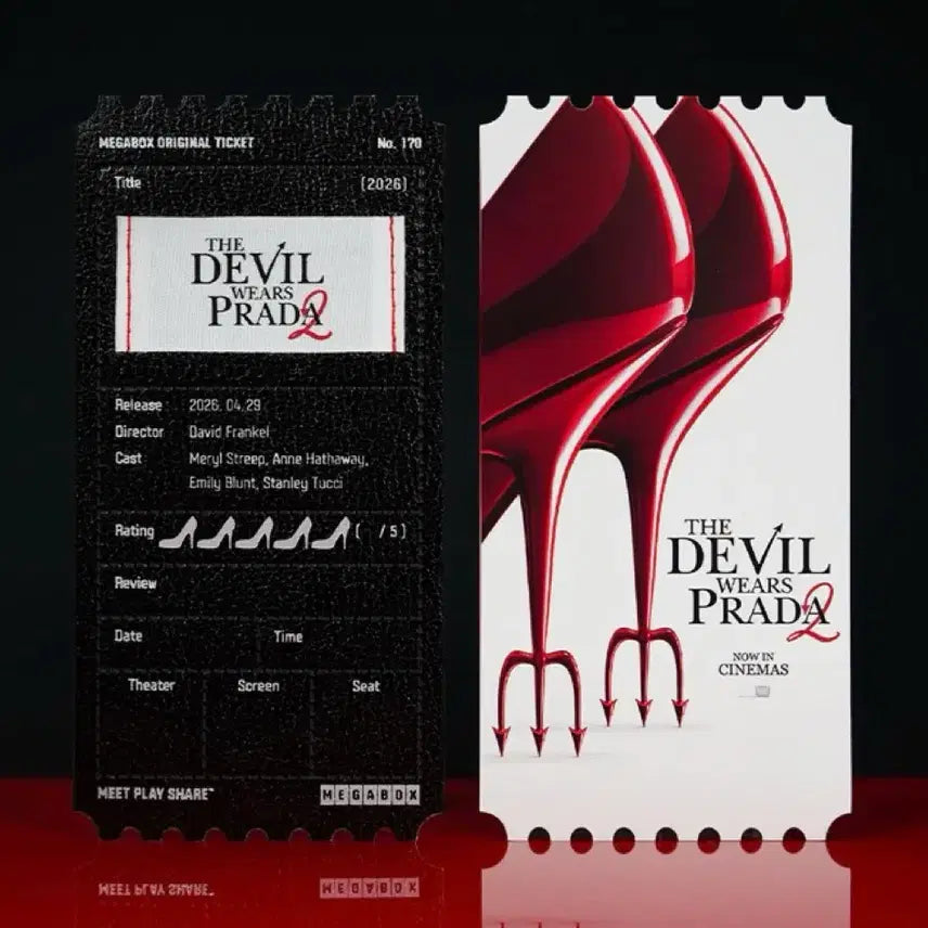 [BUNJANG] The Devil Wears Prada 2 Original Ticket Proxy Pickup / 악마는 프라다를 입는다2 오리지널 티켓 대리수령 양도 판매