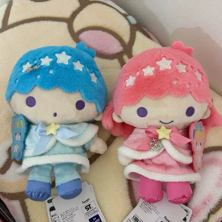 [BUNJANG] Sanrio Little Twin Stars Kiki &amp; Lala Snow Set / 금액 고정산리오 리틀트윈스타 키키라라 눈꽃세트 새상품