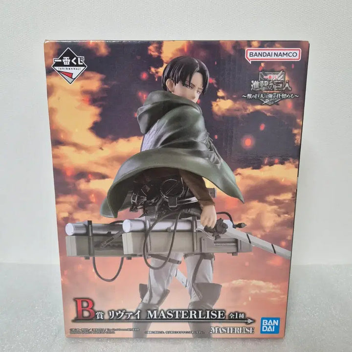 [BUNJANG] Bandai Attack on Titan Levi Ackerman MASTERLISE Figure (Sealed) / 미개봉 반다이 진격의 거인 리바이 MASTERLISE 피규어
