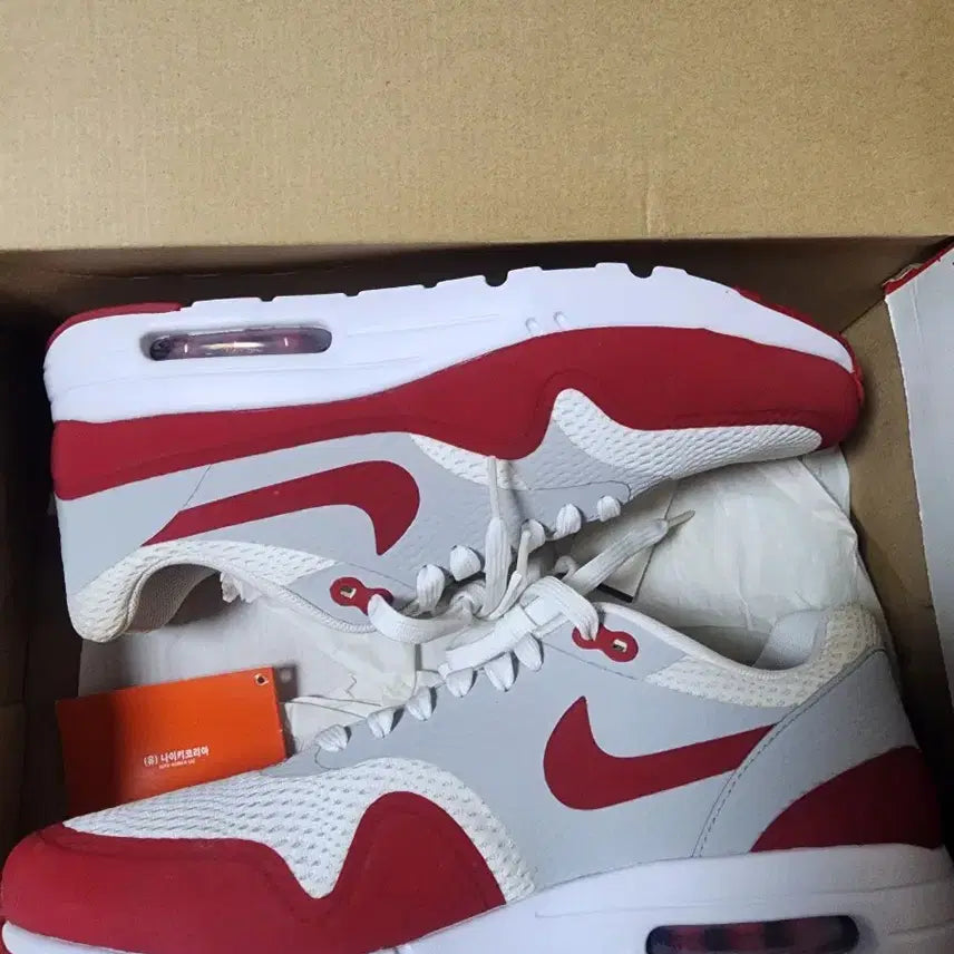 [BUNJANG] Nike Air Max 1 Varsity Red Ultra Essential 2015 / 나이키 에어맥스 1 바시티 레드 울트라 에센셜 2015(280, 새상품)