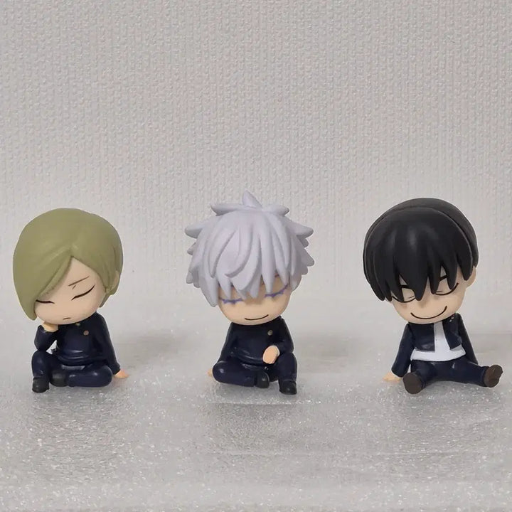 [BUNJANG] Jujutsu Kaisen Shoulder Hugger Mini Figures - Nanami, Gojo, Haibara Yuu (Opened) / 주술회전 어깨쿵 나나미 고죠 하이바라 유우 미니 피규어 개봉품