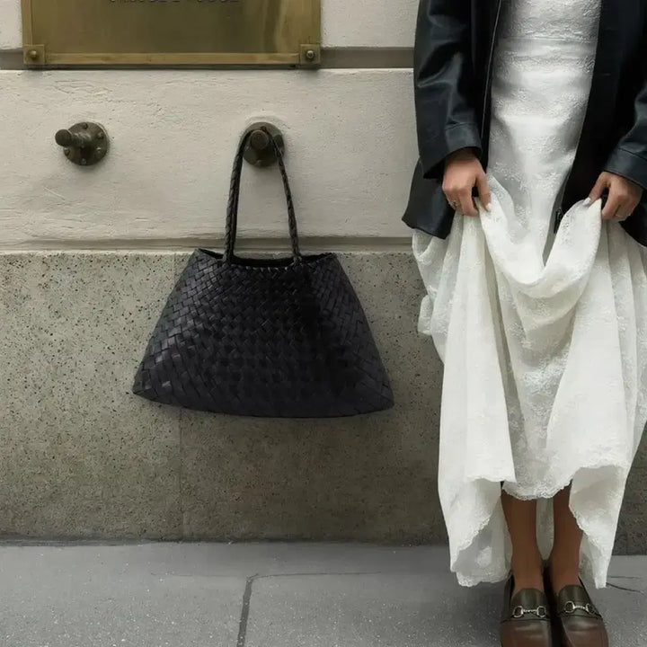 [BUNJANG] Dragon Diffusion Santa Croce Big Black Bag / (새상품) 드래곤디퓨전 산타크로체 빅 블랙