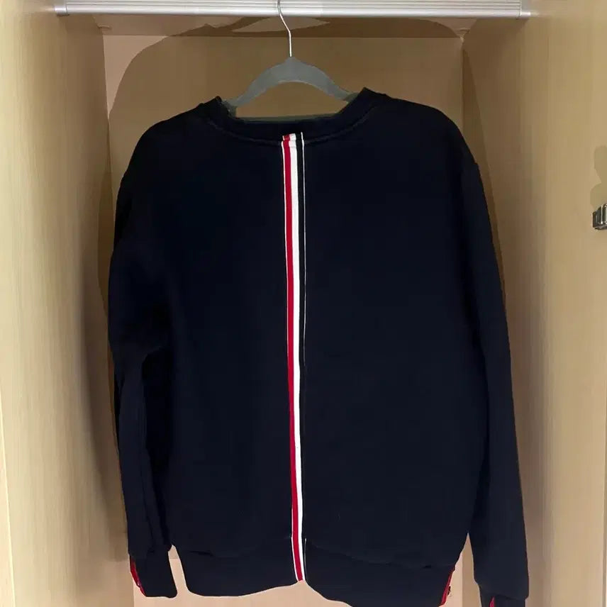 [BUNJANG] Thom Browne Navy Tricolor Sweatshirt Size 3 / 톰브라운 백삼선 맨투맨 3사이즈