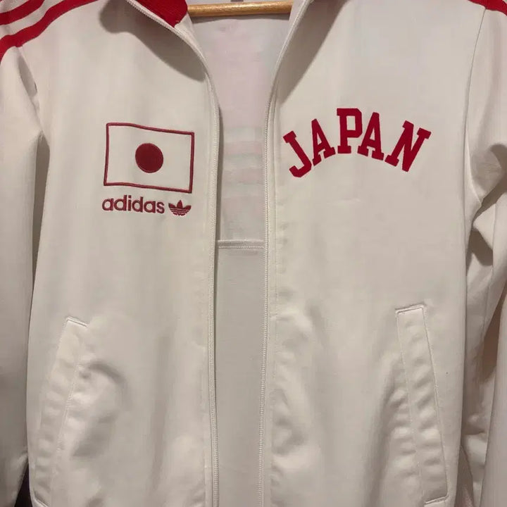 [BUNJANG] Vintage Adidas Japan Flag Track Top Jersey / 대장급 빈티지 아디다스 일장기 일본국기 트랙탑 져지