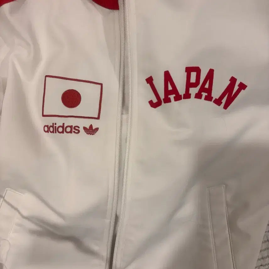 [BUNJANG] Vintage Adidas Japan Flag Track Top Jersey / 대장급 빈티지 아디다스 일장기 일본국기 트랙탑 져지