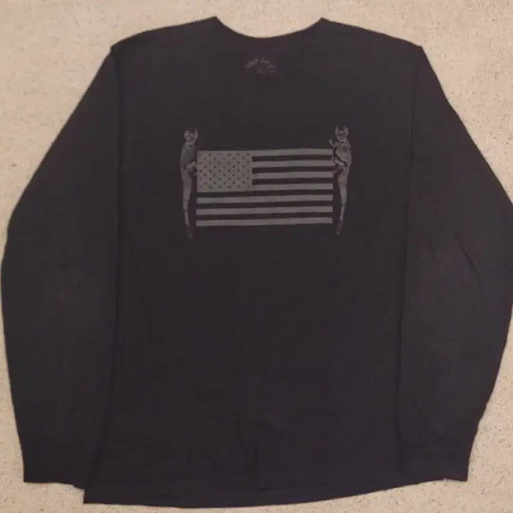 [BUNJANG] Chrome Hearts Forties Flag Long Sleeve / 크롬하츠 포티 성조기 롱슬리브