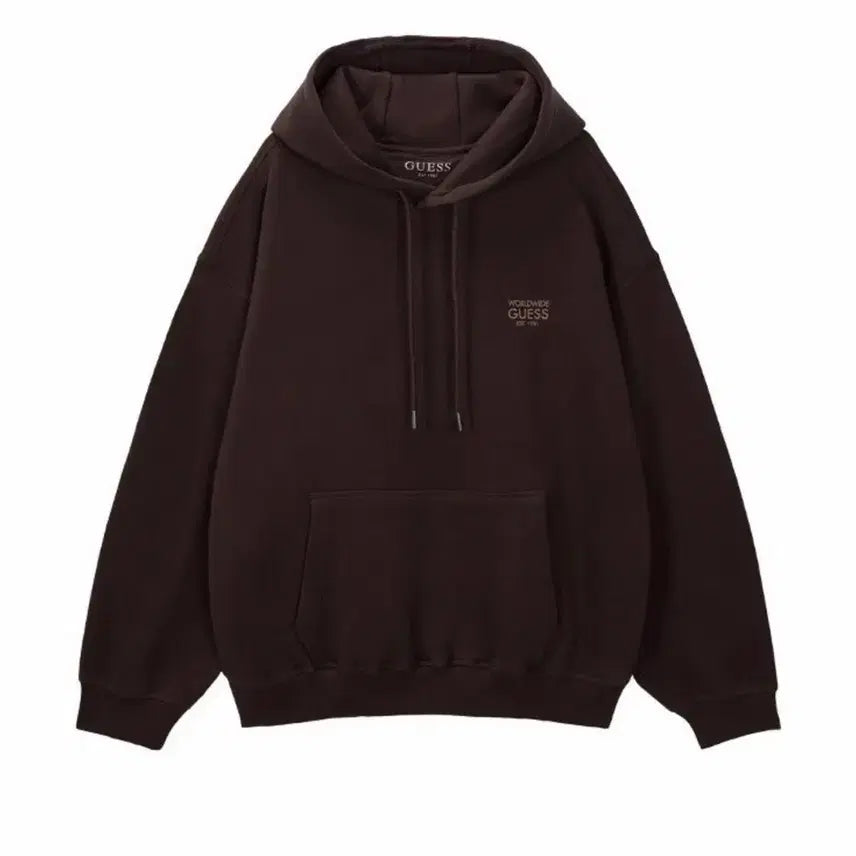 [BUNJANG] Guess Brown Hoodie / 게스 후드티 브라운