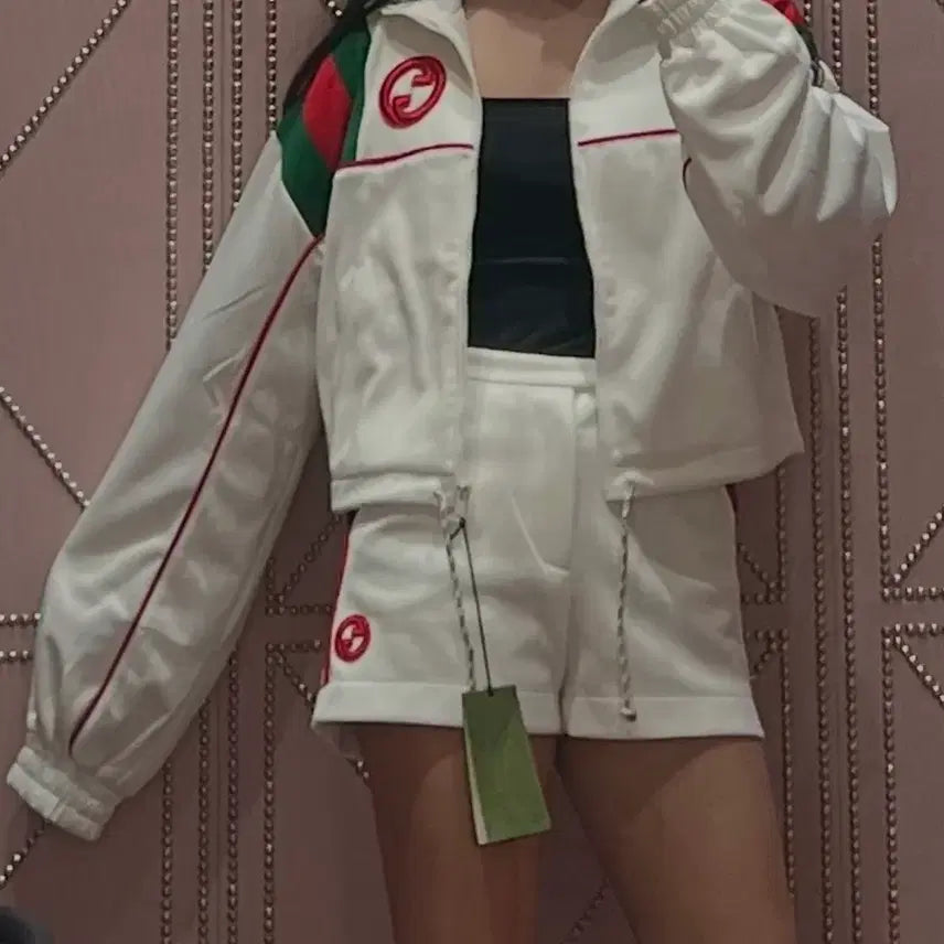 [BUNJANG] Gucci Cotton Blend Striped Shorts / 정품 구찌 반바지