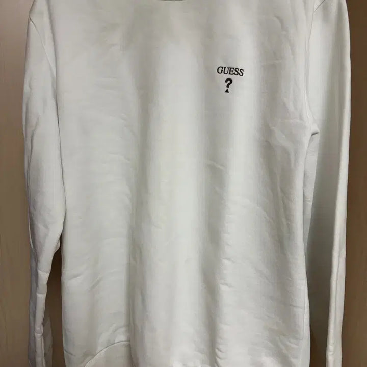 [BUNJANG] Guess Unisex Sweatshirt White / 게스 남녀공용 맨투맨 화이트