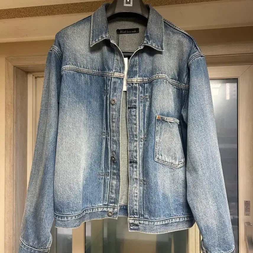 [BUNJANG] Wrath Silk Denim Jacket / Wrath 뤠쓰 실크 데님 자켓 3