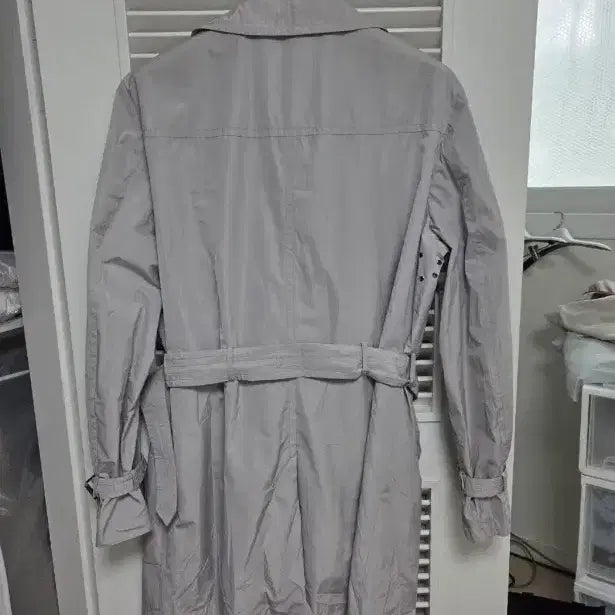 [BUNJANG] Allegri Light Grey Trench Coat Size 52 (105-110) / 알레그리 트렌치코트 52 (105~110) 라이트그레이