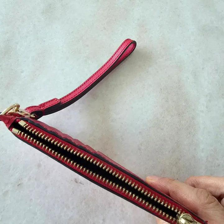 [BUNJANG] Tory Burch Cardholder Red / 토리버치 카드지갑 (레드)