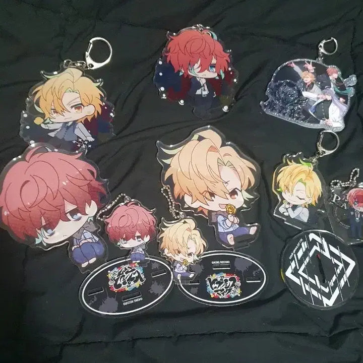 [BUNJANG] Hypnosis Mic Doppo Kannonzaka Matenro Acrylic Keychain Bundle Set / 돗포 히후미 마천랑 히프노시스 마이크 아크릴 일괄