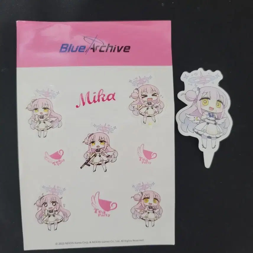 [BUNJANG] Blue Archive Mika Sticker Set / 블루아카이브 미카 스티커