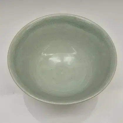 [BUNJANG] Doam Ji Soon-tak Celadon Goryeo Ware Tea Bowl with Cloud and Crane Inlay / 도암지순탁 선생 - 청자다완/