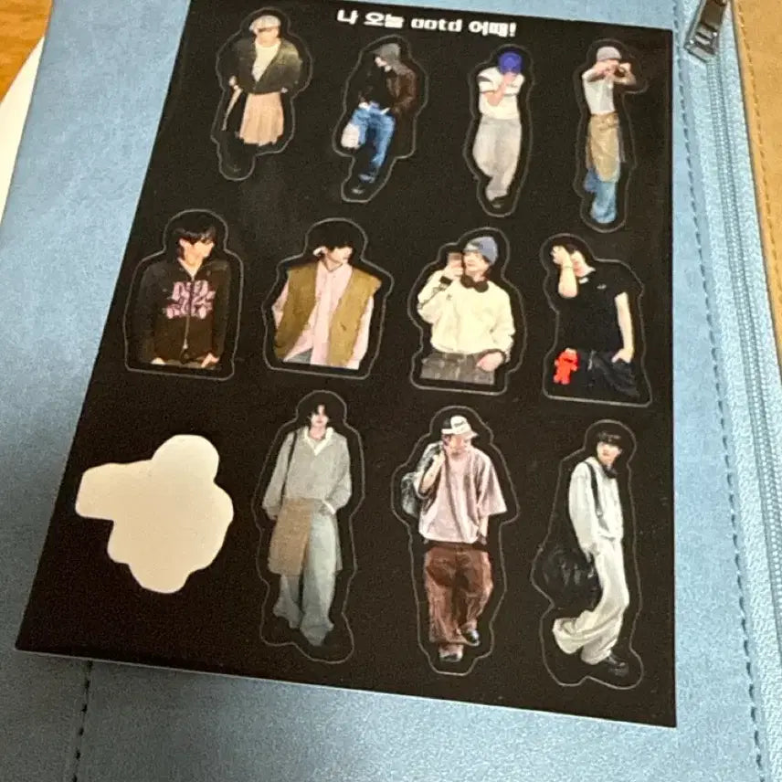 [BUNJANG] ENHYPEN Nicholas OOTD Sticker Set / 앤팀 니콜라스 비공굿 스티커
